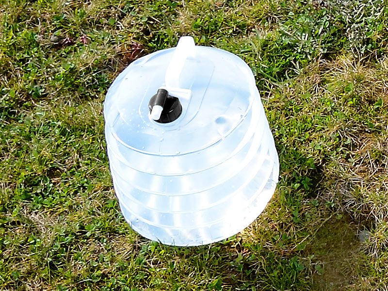 Faltbarer Wasserkanister mit Zapfhahn, 10 l