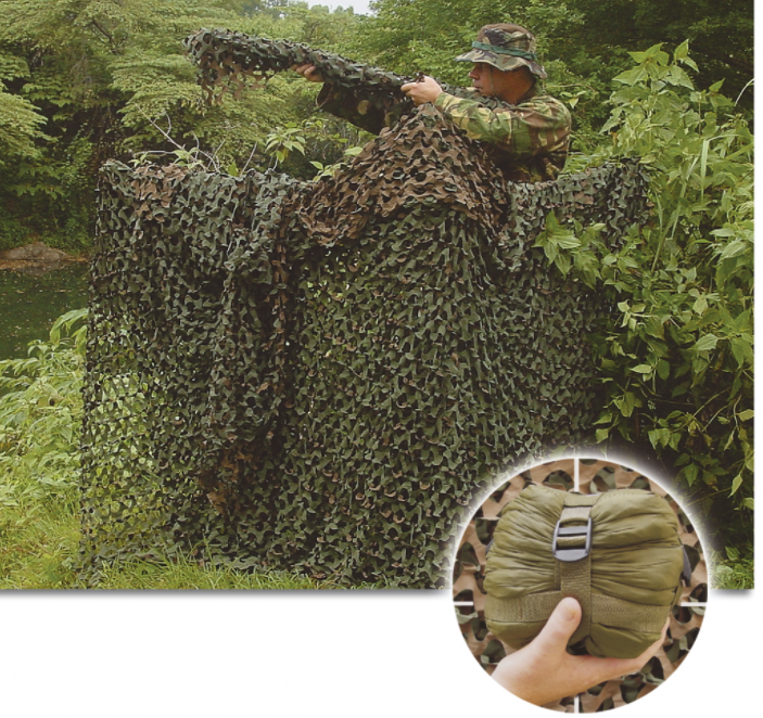 Tarnnetz Camo Grün. 6 x 2,4m